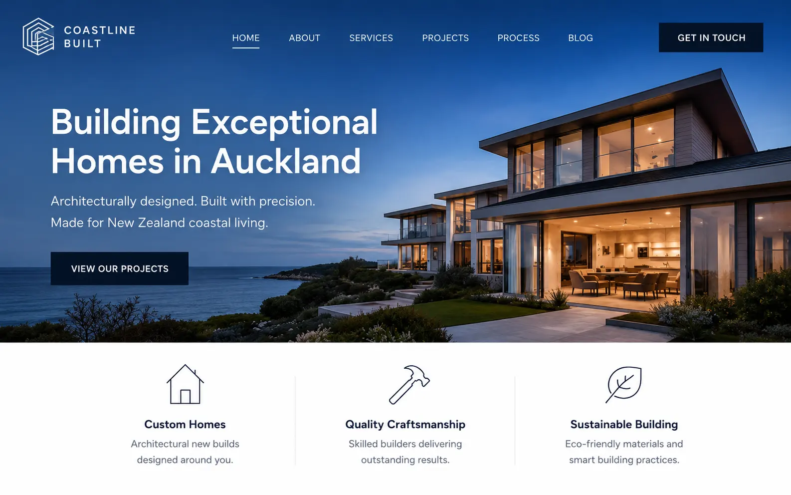 Custom WordPress website designed by Flying Possum Design