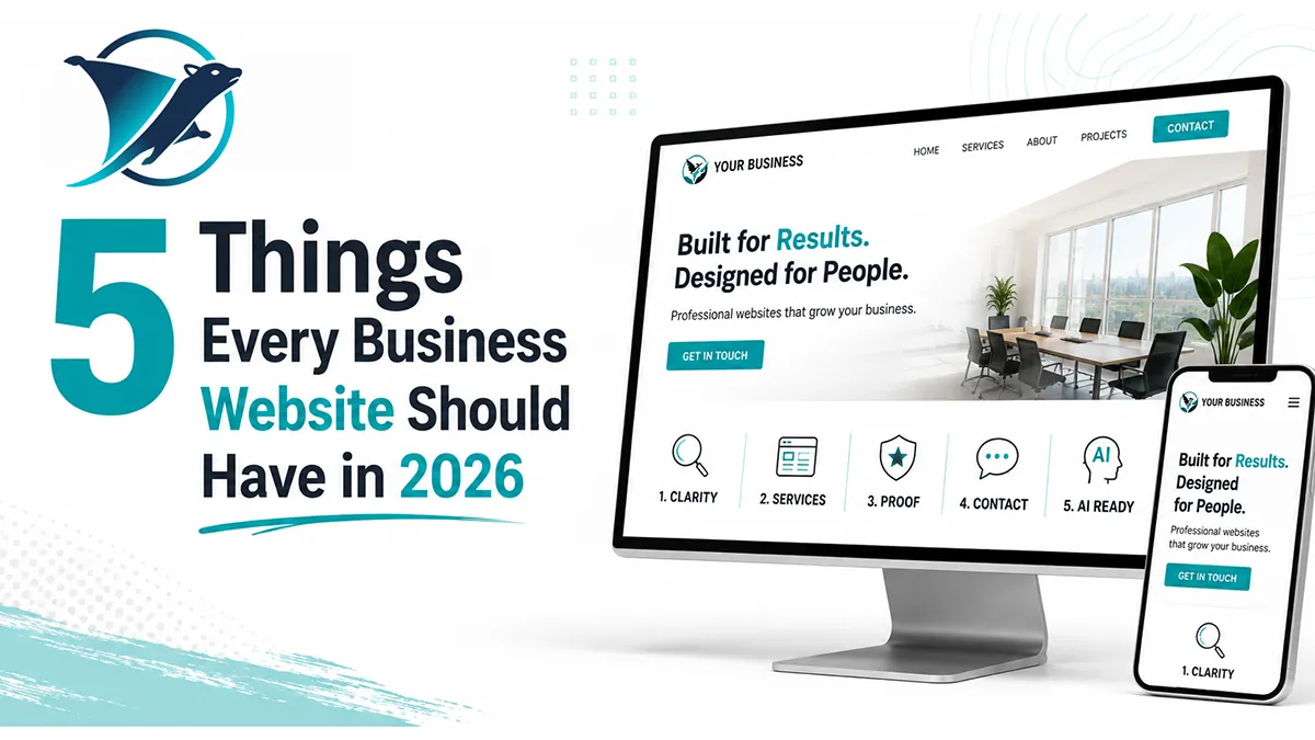 Five things every business website should have in 2026